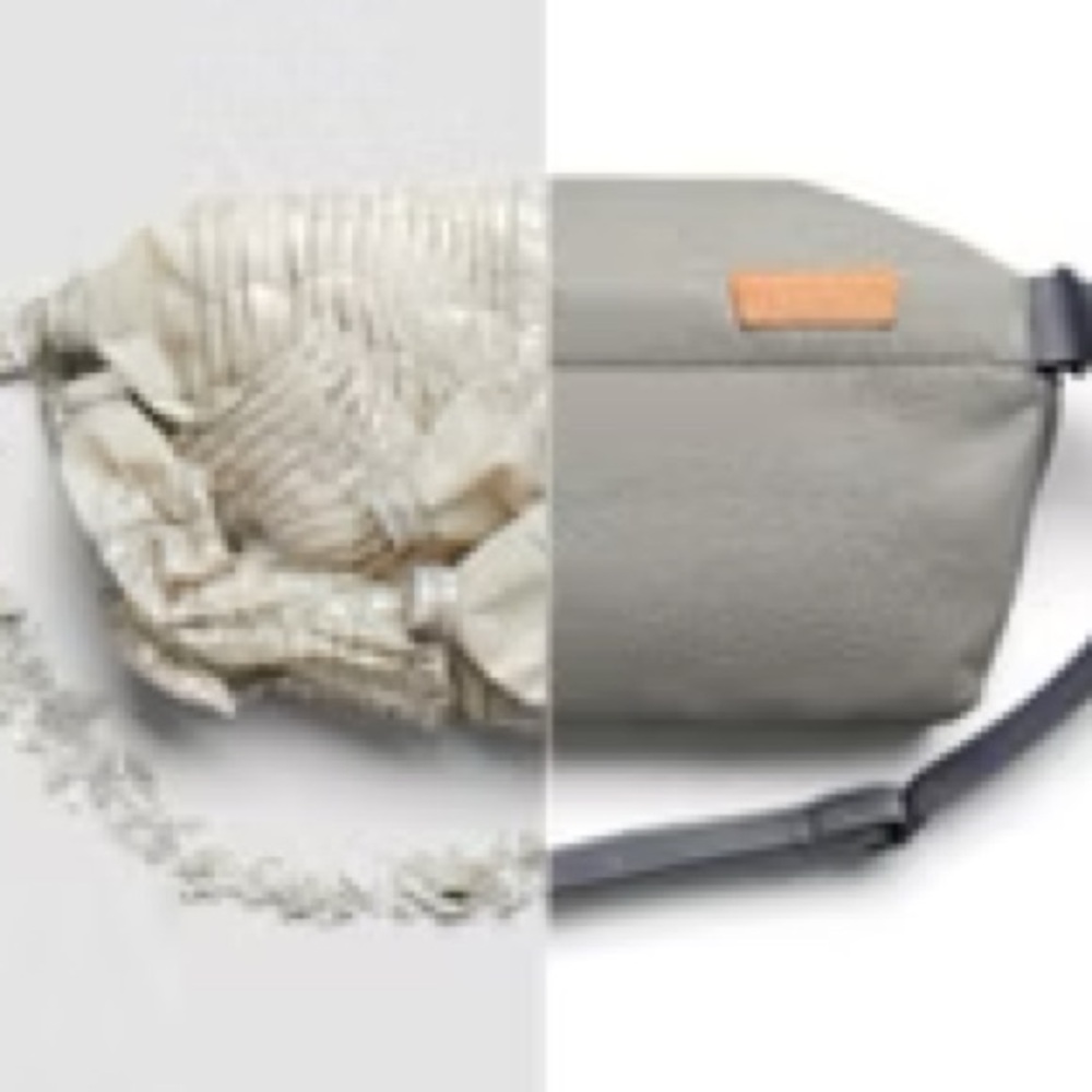 NWT Bellroy Sling Mini Sling, Belt and Crossbody Bag in Limestone - Picture 8 of 16